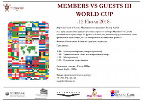 Members Vs Guests World Cup